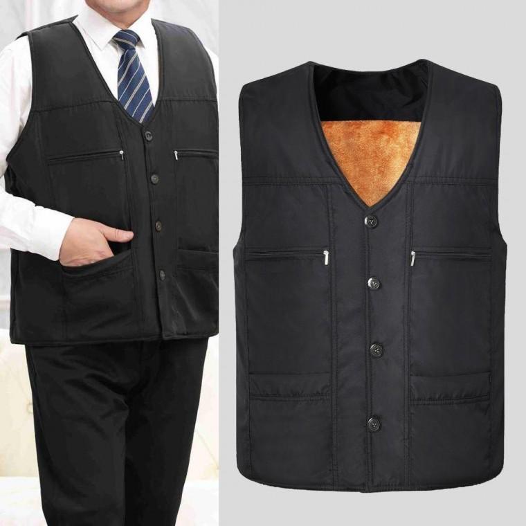 남자정장조끼 융기모조끼 패딩조끼 방한조끼 사무실 작업장 출퇴근