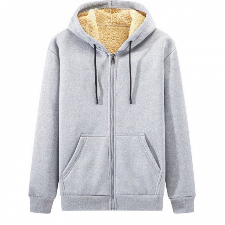 남자양털후드점퍼 기모 후드집업 남여공용 오버핏 보온 작업장 건설현장 아웃도어