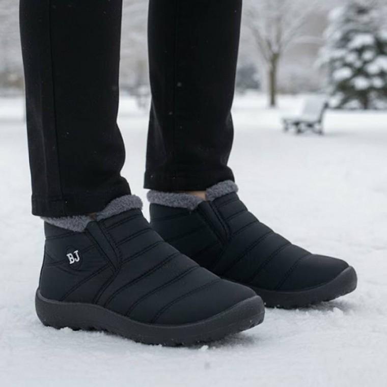 HL] 부츠 기모 남성 사이드 지퍼 2컬러 퀄팅 앵글부츠