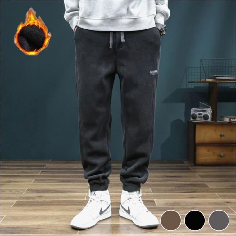 조거팬츠 밴딩 남자 바지 코듀로이 골덴 기모바지 겨울