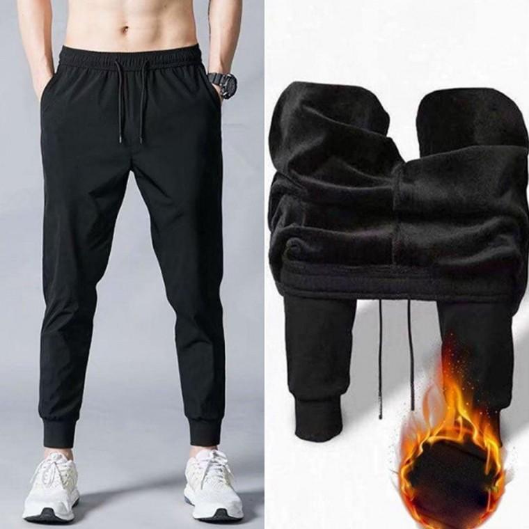 남성 겨울 기모 바지 트레이닝 조거 팬츠