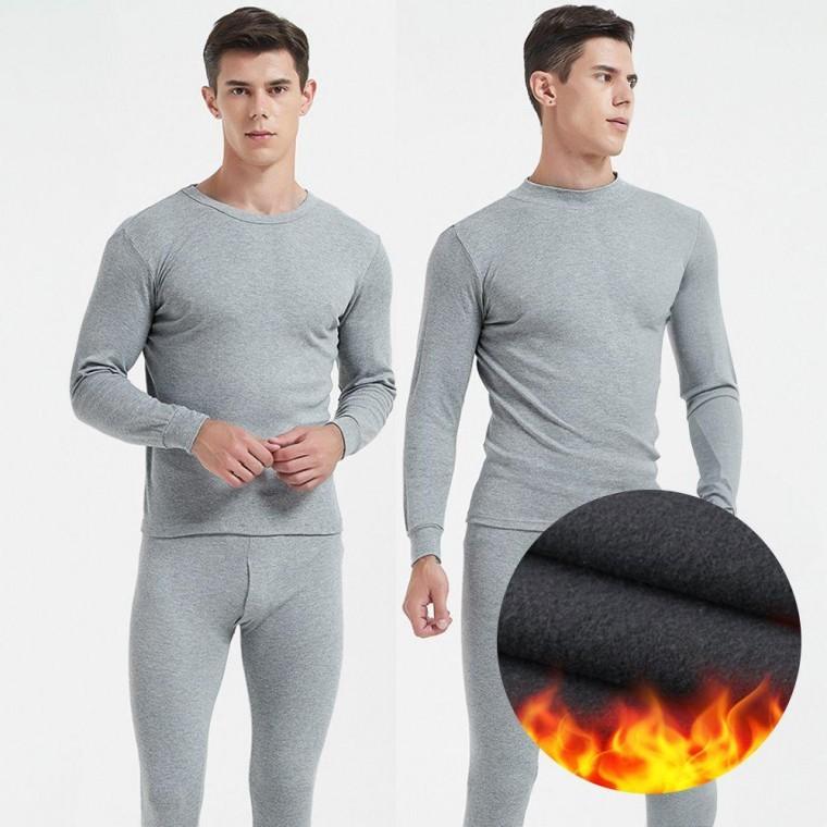 EA 남성 기모 방한 내복 세트 상하의 겨울용 따뜻한