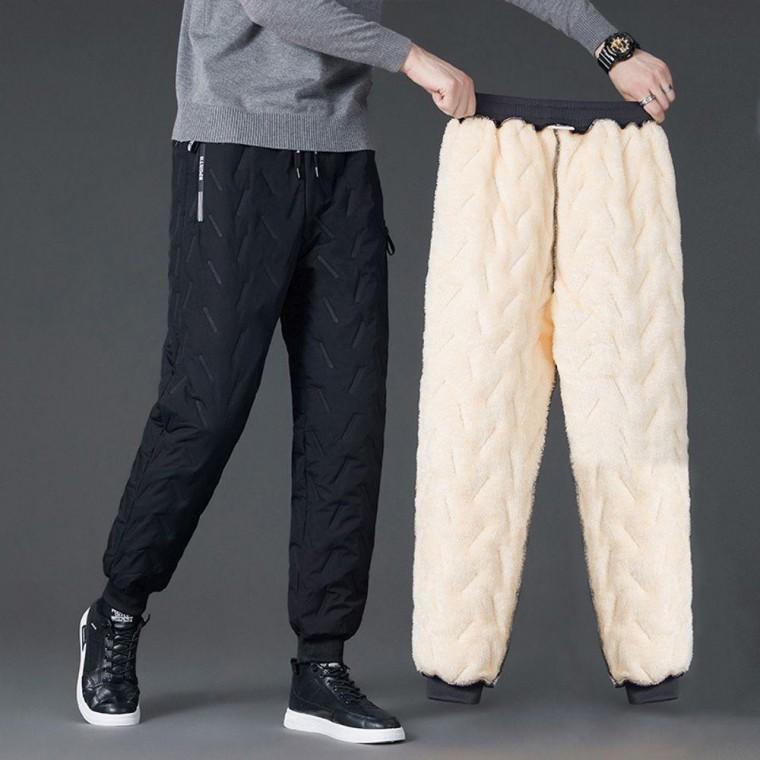 EA 방한 패딩 기모 조거 팬츠 겨울철 여성 바지
