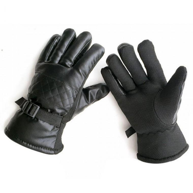 EA 겨울 기모 오토바이 방한장갑 남성 손목 보호