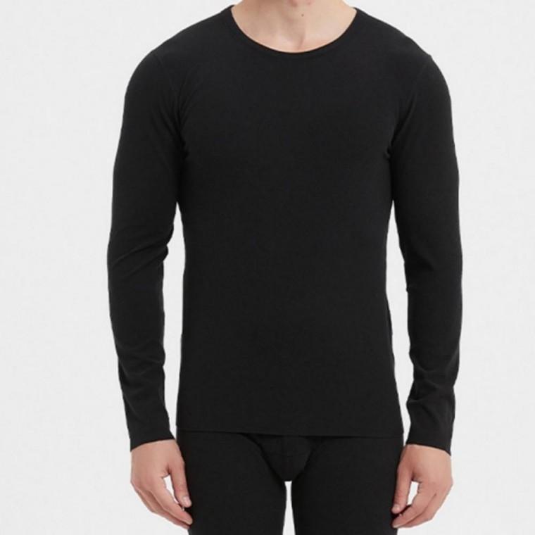 EA 겨울 남성 기모 발열 내복 세트 캐시미어