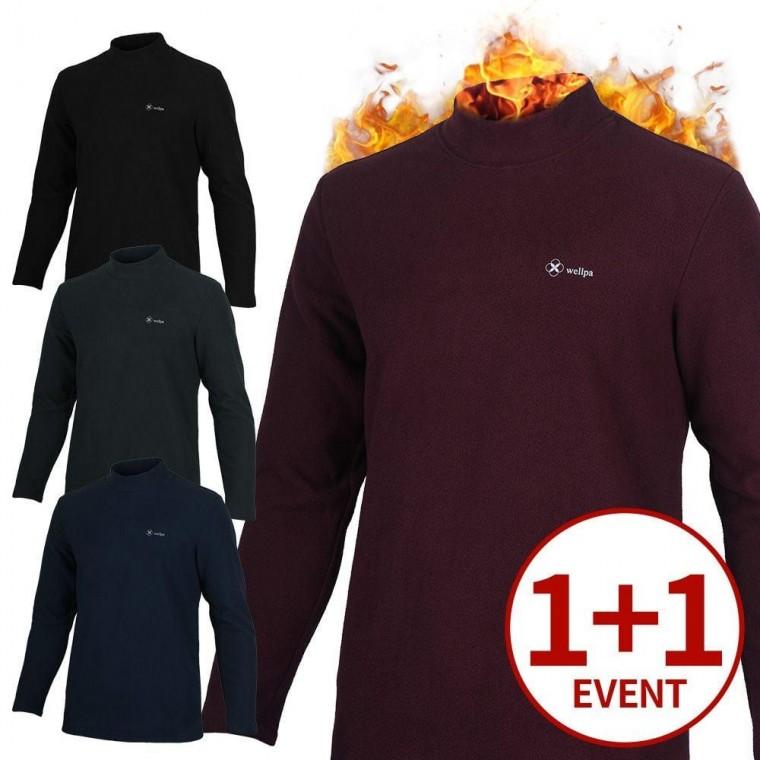 [SHG] 폴라 플리스 반목 웜 티셔츠 기모 (1+1)