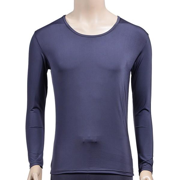 부드럽고 따뜻한 핫 기모 편안한 착용감 인밴드 남성 보온내의 상의0004bd