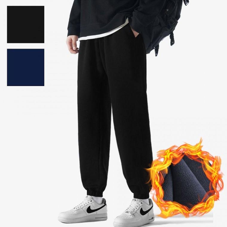 EA 기모 방한 남성 겨울 조거팬츠 허리밴딩 바지