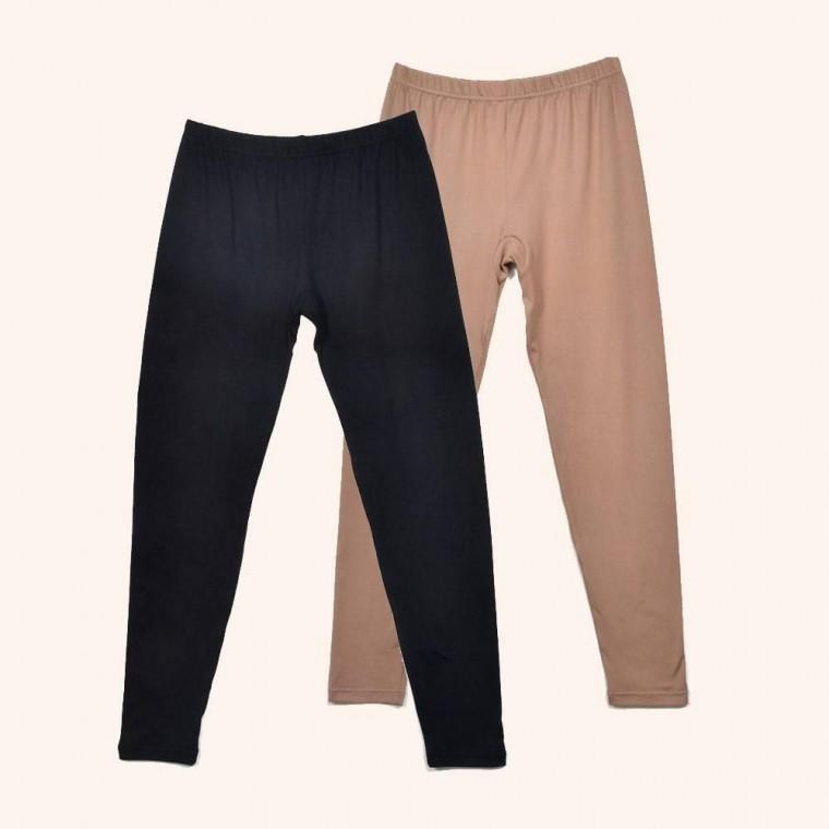 여성 기모바지 9부 내의 겨울내복