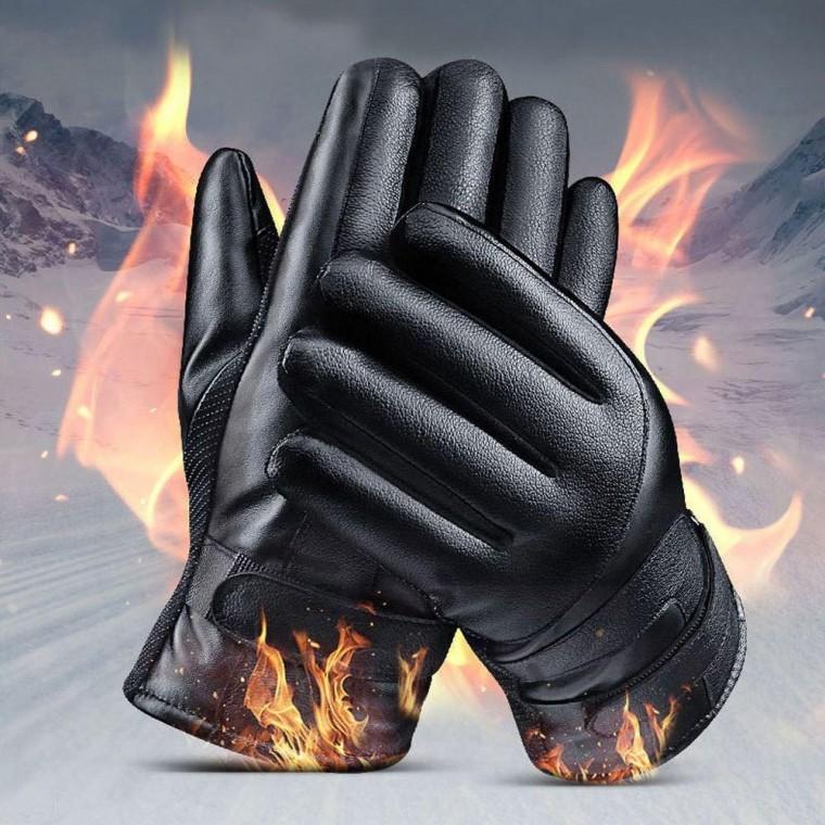 방한 기모 털 안감 스포츠 장갑 PU가죽 오토바이 장갑 겨울장갑 방한장갑 털장갑 작업용 방수장갑