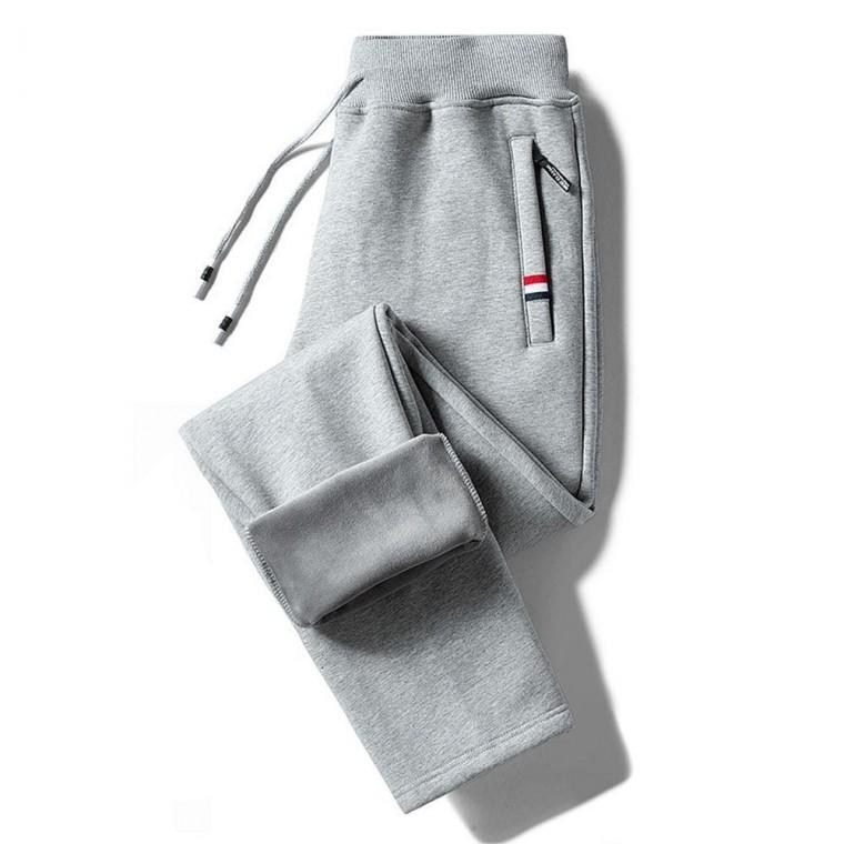 남성 겨울 방한 보온 웜 기모 일자 트레이닝 팬츠 바지