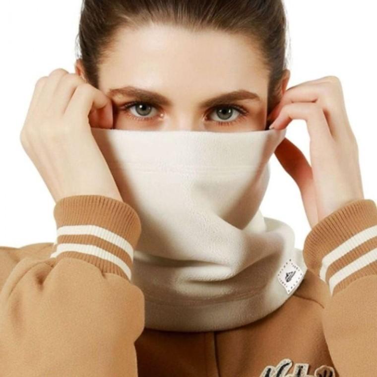 기모 머플러 방한 겨울철 야외 넥워머 베이지