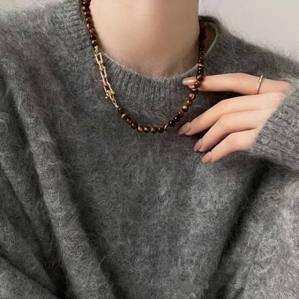 핀즈 운수대통 호안석 행운 목걸이 수호석 SD-260110