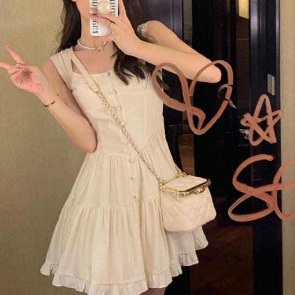 로망 무드 여신핏 캉캉 원피스 FSF-J 0005