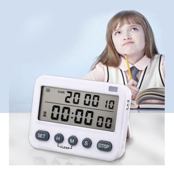 키밍 타이머 알람 시계 스톱워치 탁상시계 스탠드