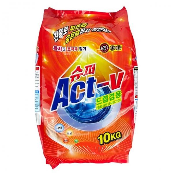 슈퍼액트 분말세제 일반드럼겸용세제 10kg-O