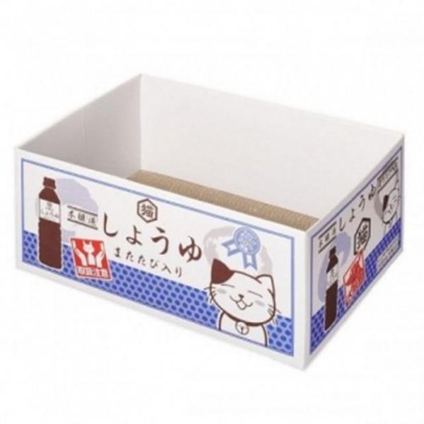 귀여운 간장 박스 스크래쳐 고양이 발톱관리 장난감