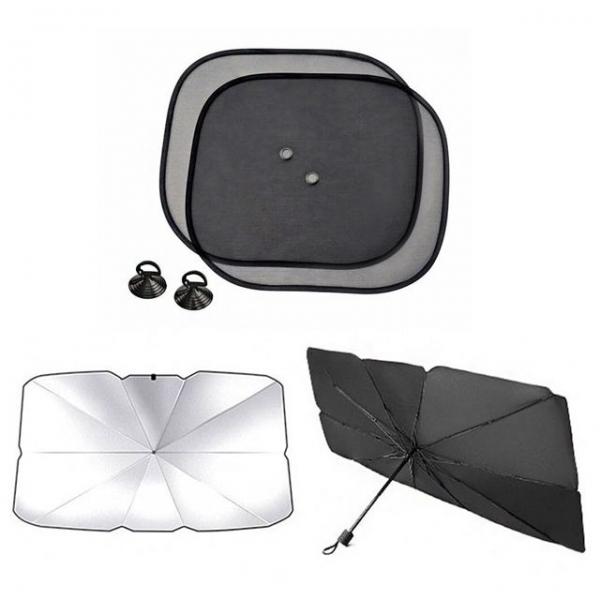 자동차 자외선 차단 앞유리 옆유리 햇빛 가리개 세트