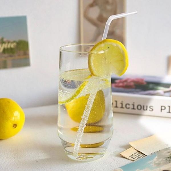 내열 유리컵 볼록 물컵 유리잔 맥주컵 커피컵 H450ml