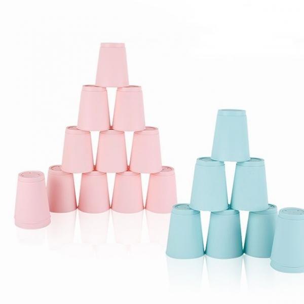 스텍스 Z 컵쌓기 스피드 파스텔 스텍컵 무지 국산