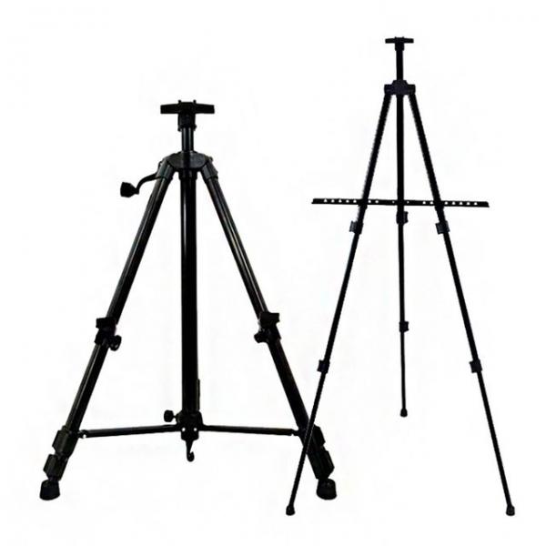 휴대용 3단 접이식 이젤 삼각 받침대 전시회 거치대