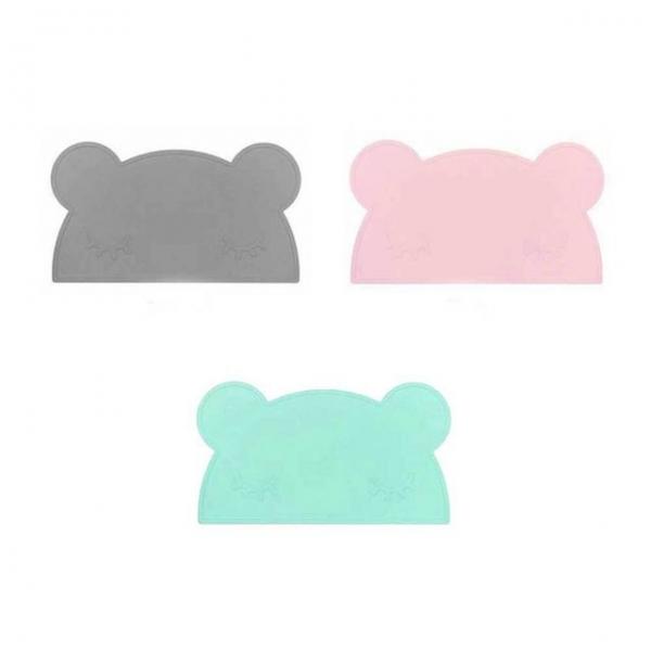 곰돌이 실리콘 식탁매트/테이블 깔개 매트 받침 시트