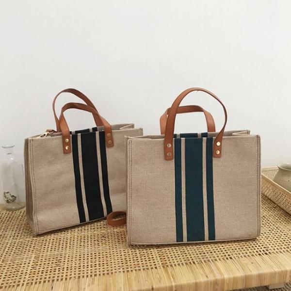 심플 모던 스퀘어 숄더 토트백 HH-G56