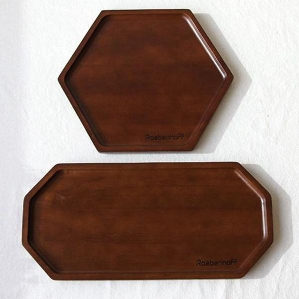 헥사 우드 트레이 1개