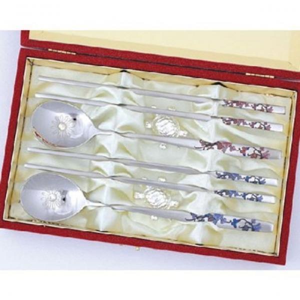 들꽃 은수저 2벌