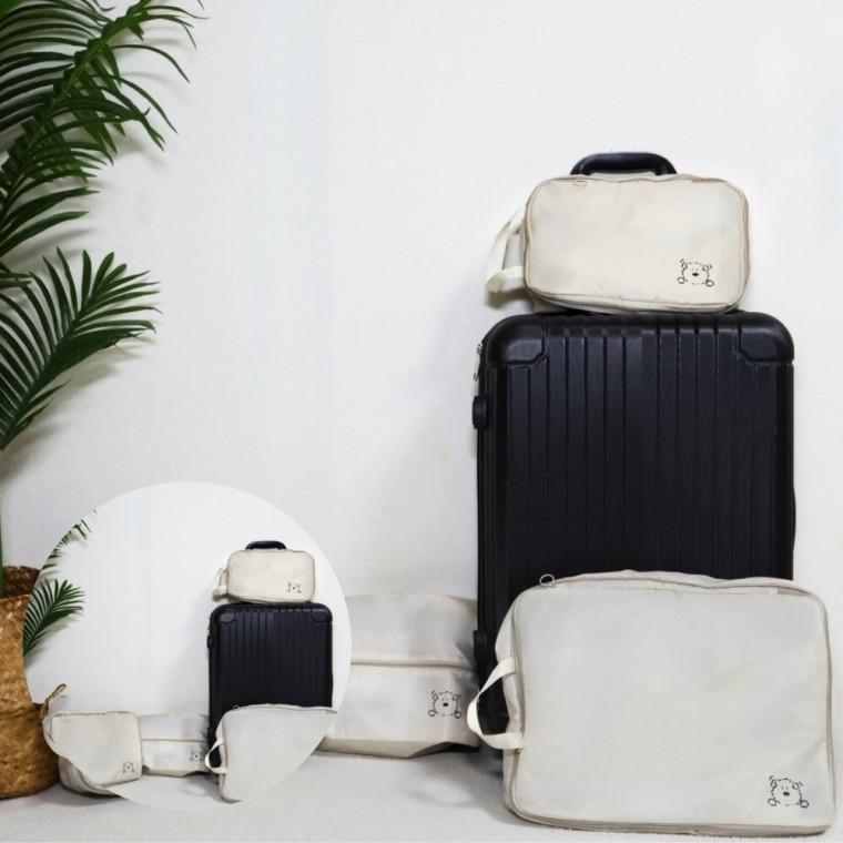 여행용 압축파우치 신발파우치 캐리어파우치정리백 여행짐파우치SET