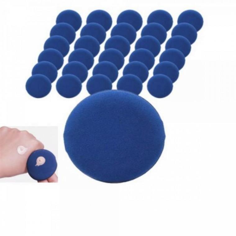 파우더 메이크업 파우치 에어 쿠션 퍼프 대용량 100P