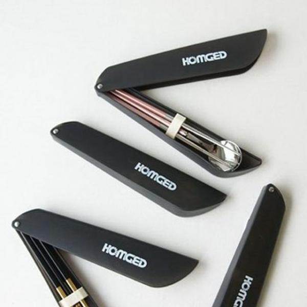 휴대용 수저 젓가락 세트 1개 케이스포함