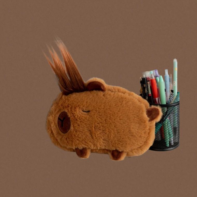 카피바라 필통 필기구파우치 문구파우치 중학생필통