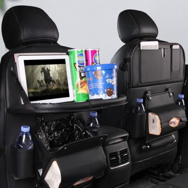 키밍 차량용 뒷좌석 백시트 멀티 포켓 트레이 수납함