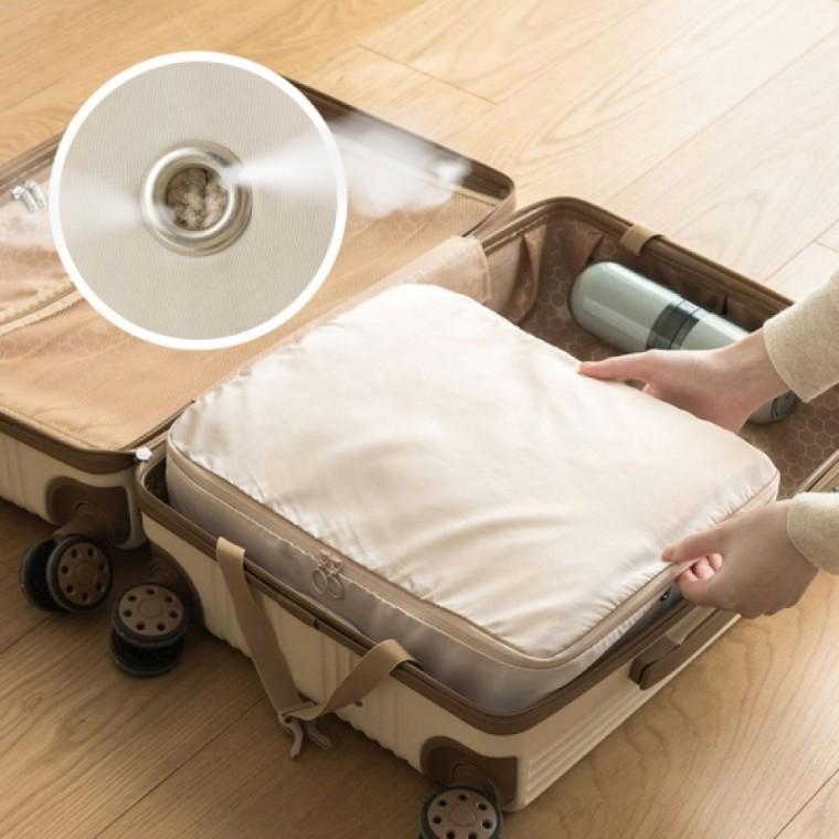 여행용 압축 파우치 캐리어 압축팩 이너백 정리백 의류 보관