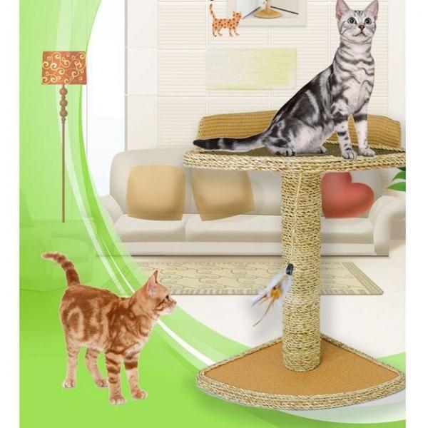 고양이 스크레쳐 라운지 장난감 미묘 스크래쳐 타워