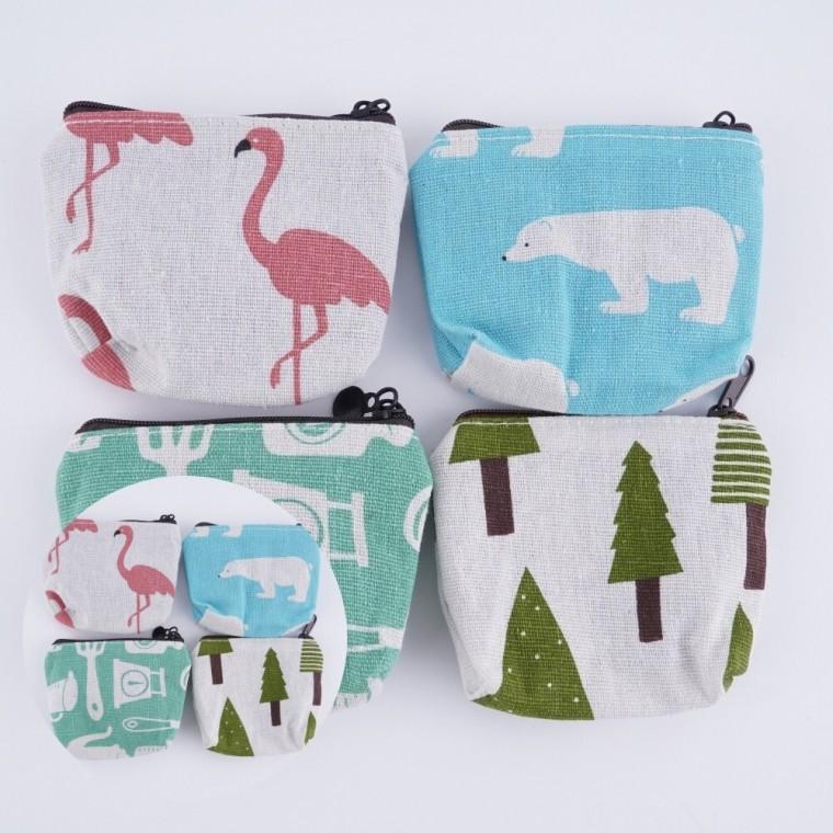 미니 카드지갑 지퍼파우치 다용도미니파우치 학생지갑