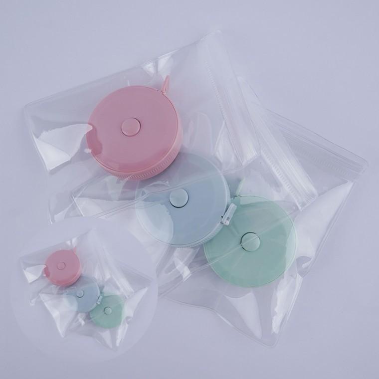 포장백 8x12cm 10p 어린이집생일선물포장봉투 여행용지퍼백파우치 투명지퍼백파우치