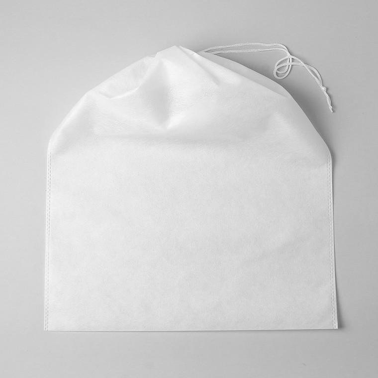 부직포 파우치 한쪽 스트링 끈파우치 39x48cm 20p