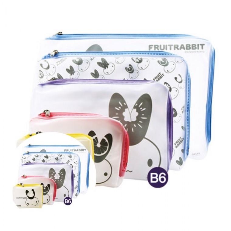 스모키케이스 B6 PVC지퍼백 비닐파우치 파우치가방