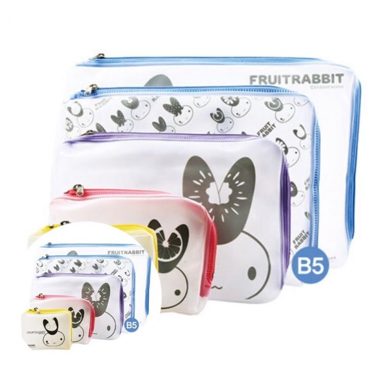 스모키케이스 B5 PE지퍼백 비닐파우치 파우치가방