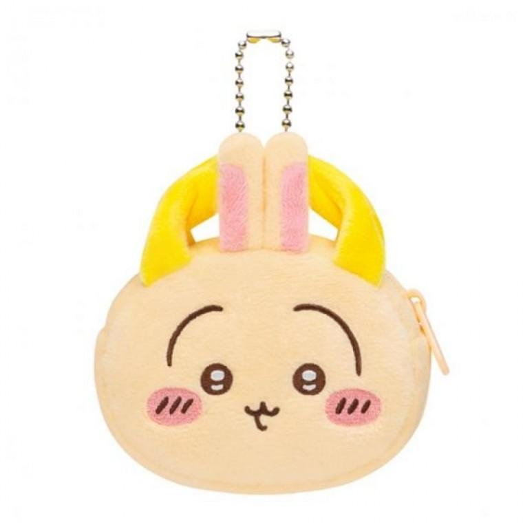 치이카와 푹신 깔끔한 컴팩트 파우치 키링 7cm 우사기