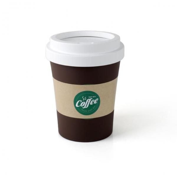 위트있는 커피컵 디자인 라떼 휴지통_특대