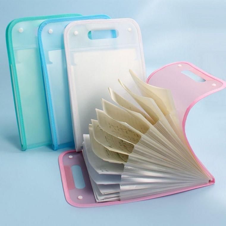 A4 파일 가방 문서 파우치 13단 폴더백 DD-13014