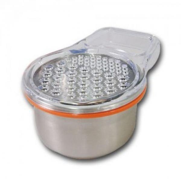 원형 이유식 강판 460ml 채칼 믹서 야채칼 그레이터