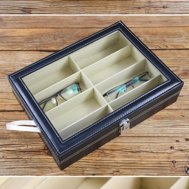 선글라스 파우치 수납함 케이스 정리함 8구 안경집 안경 보관