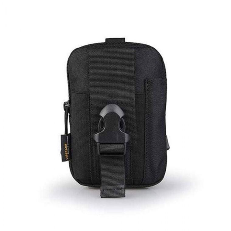 벨트거치 핸드폰 선물용 수납 보조 가방 블랙 1P 보관 파우치