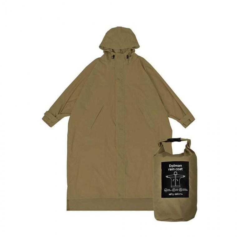 레인코트 G 세트(카키) 일본 남녀공용 파우치 정품