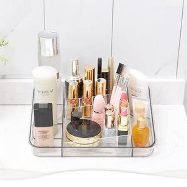키밍 아크릴 화장품 수납 정리함 테이블 오거나이저