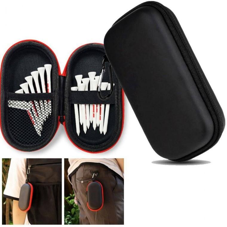 액세서리 골프티 다용도 골프용품 하드 수납 파우치